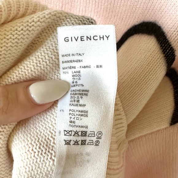 Givenchy x Chito Wool Cashmere Limited Edition Heart Sweater - Picture 6 of 8